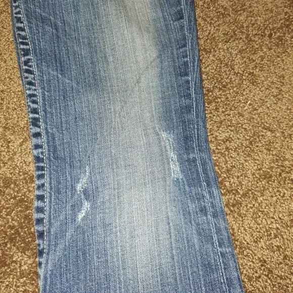 Big Star Women's Maddie Boot Cut Mid Rise Fit Distressed Jeans size 26 R - Picture 11 of 14